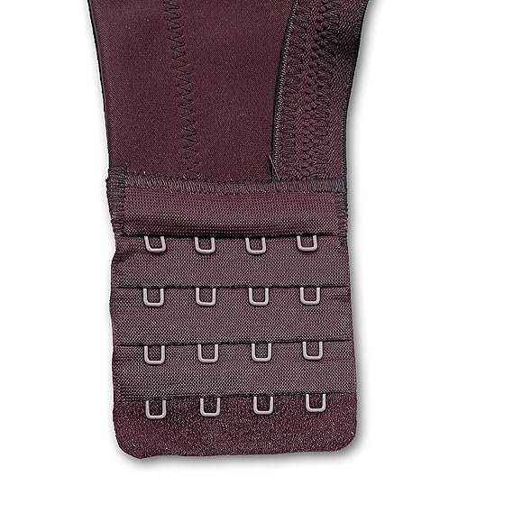 TRYLO Women's Cotton Riza Superfit Non-Wired Non-Padded Dual Layered Premium Fabric Bra Available in D/E/F Cups Colors: Rose Gold, Dove, Ebony, Sapphire & Ruby